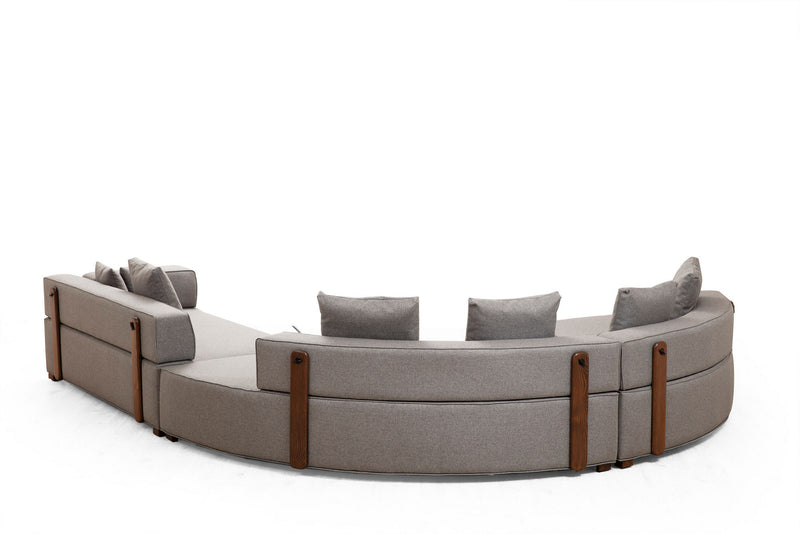 Coltar Asi Home Gondol-4, CHL SOL-CHLSAG-3R, Gri, 300  x 360 X70X105cm