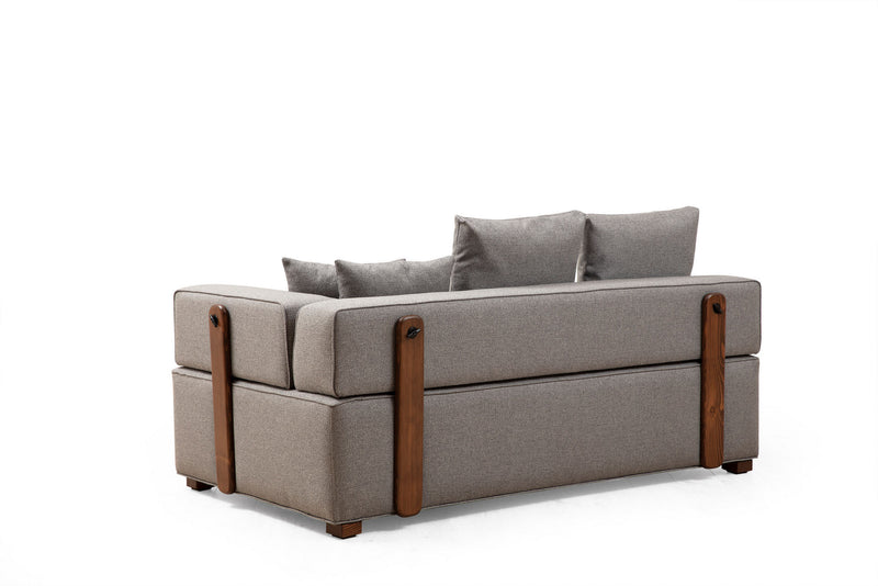 Coltar Asi Home Gondol-4, CHL SOL-CHLSAG-3R, Gri, 300  x 360 X70X105cm