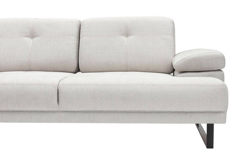 Coltar cu Sezlong Stanga, Asi Home Mustang Large, Bej, 174  x 314 X83X100cm