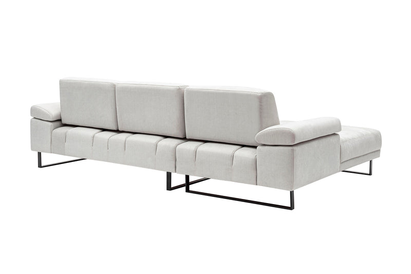 Coltar cu Sezlong Stanga, Asi Home Mustang Large, Bej, 174  x 314 X83X100cm
