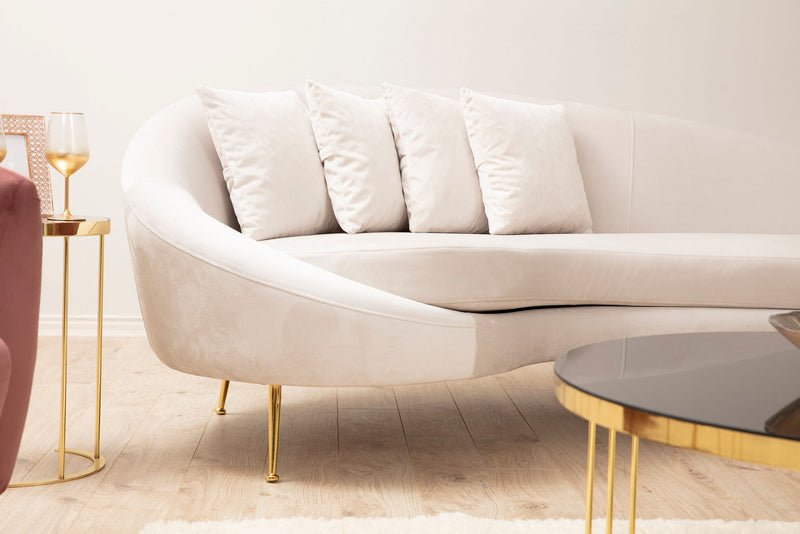 Canapea 3 locuri Eses stanga  Beige