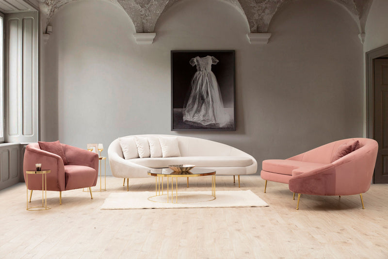 Canapea 3 locuri Eses stanga  Beige