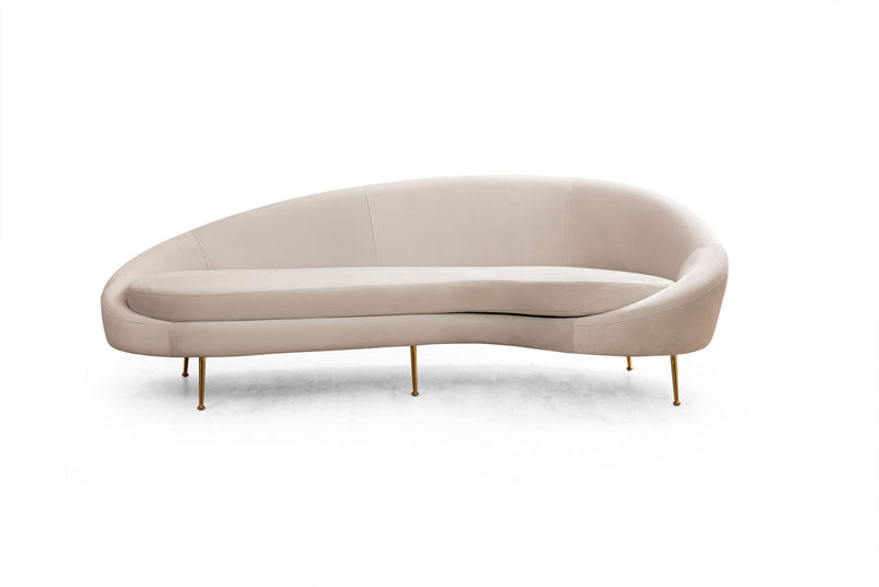 Canapea 3 Locuri Asi Home Eses Right - Bej, 255X85X120cm