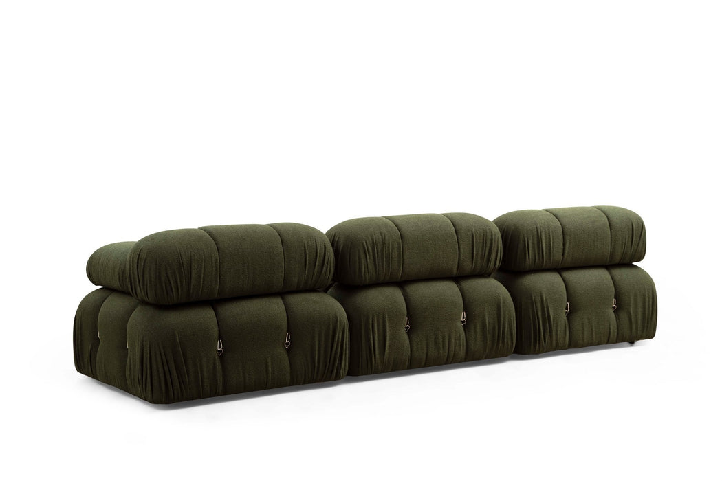 Fotoliu Modular Asi Home Bubble 1R, Verde, 95X75X95cm