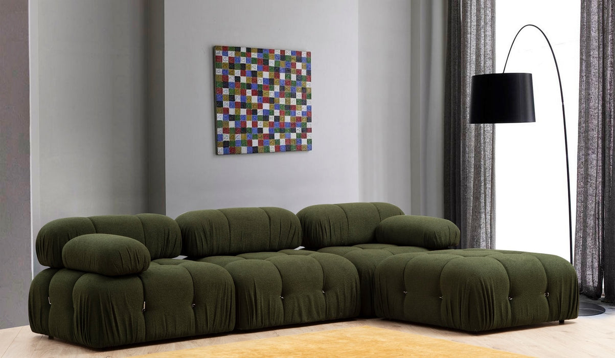 Fotoliu Modular Asi Home Bubble 1R, Verde, 95X75X95cm