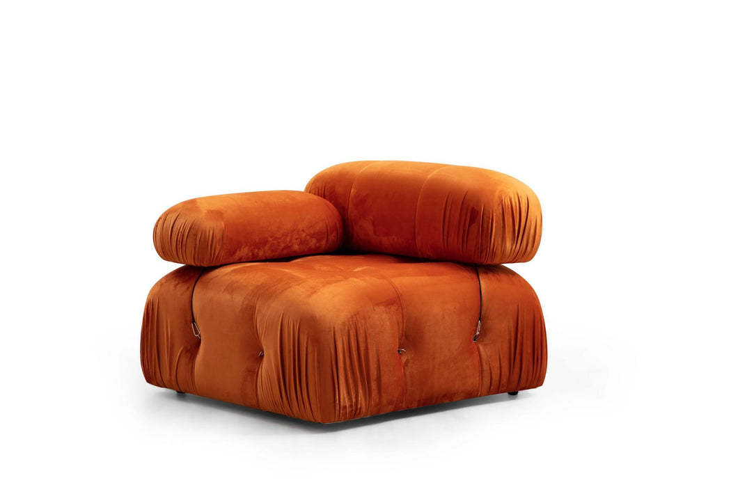 Fotoliu Modular Asi Home Bubble L1 , Orange, 95X75X95cm