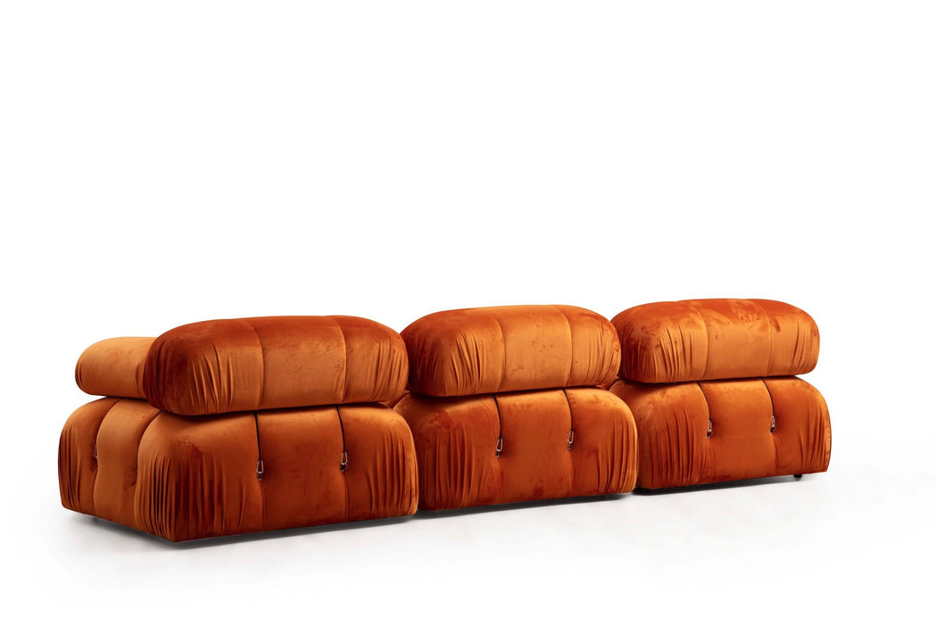 Fotoliu Modular Asi Home Bubble L1 , Orange, 95X75X95cm