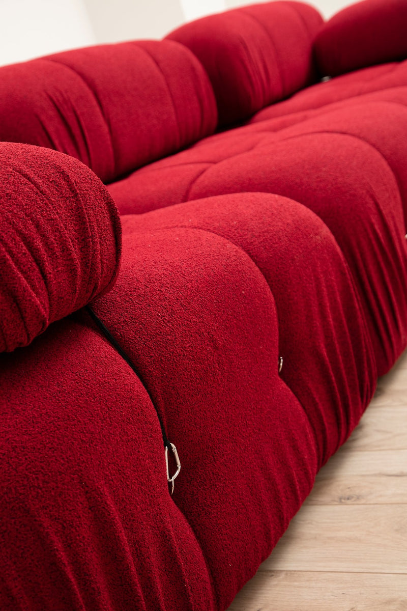 Fotoliu Modular Asi Home Bubble L1, Rosu, 95X75X95cm