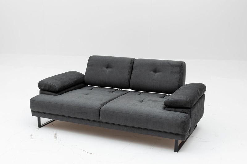 Canapea extensibila 2 locuri Mustang  Anthracite
