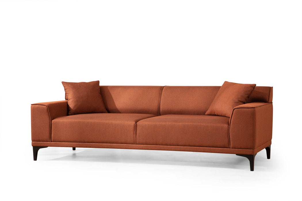 Canapea 3 Locuri Asi Home Petra 3 - Orange, 212X86X69cm