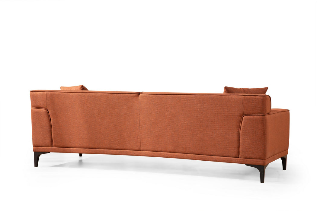 Canapea 3 Locuri Asi Home Petra 3 - Orange, 212X86X69cm