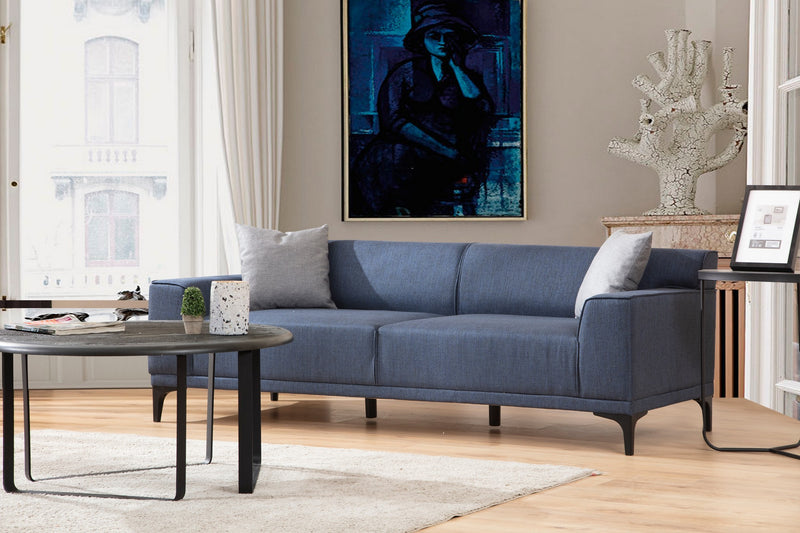 Canapea 3 locuri Petra   Blue