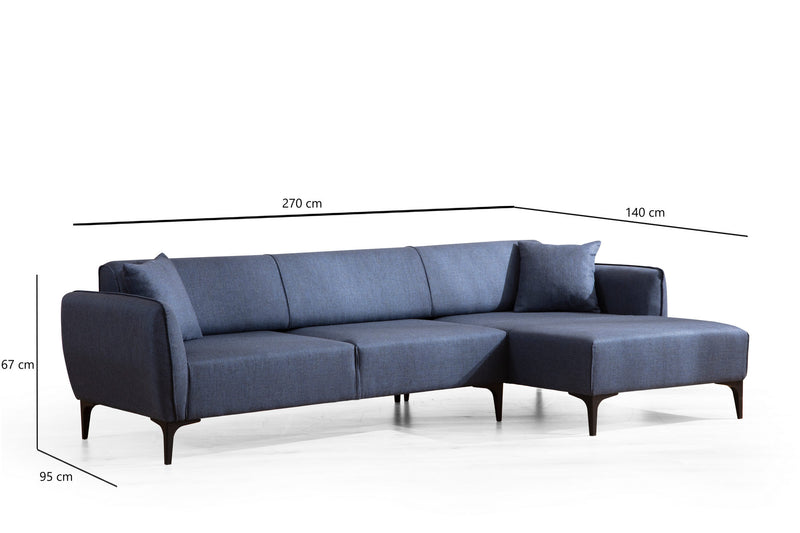 Coltar Belissimo dreapta  Blue