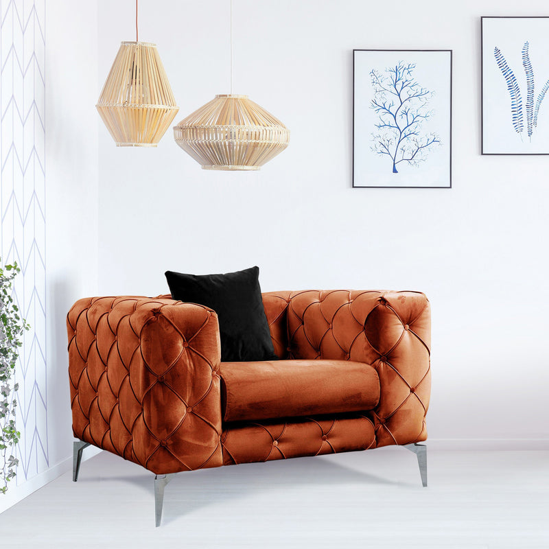 Fotoliu Asi Home Como Orange, 108X70X90cm