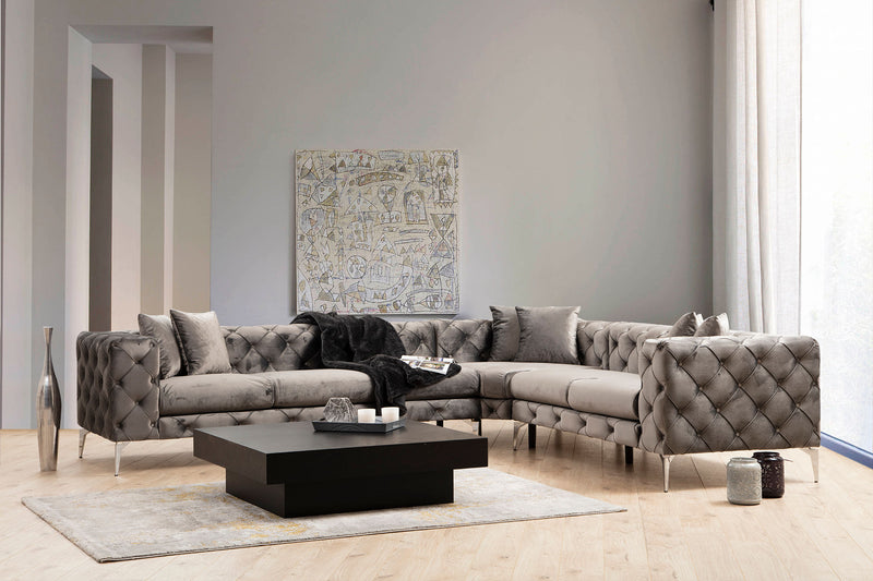 Coltar Asi Home Como Stanga, Antracit, 310X70X270cm