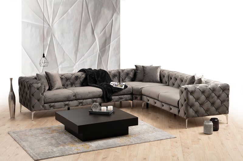 Coltar Asi Home Como Stanga, Antracit, 310X70X270cm