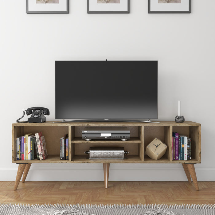 Comoda TV Asi Home Mayer, 160 cm x 57,6 cm x 35 cm, Pin