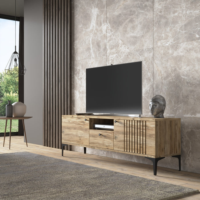 Comoda TV Asi Home Elit, 150 cm x 52 cm x 35 cm, Pin