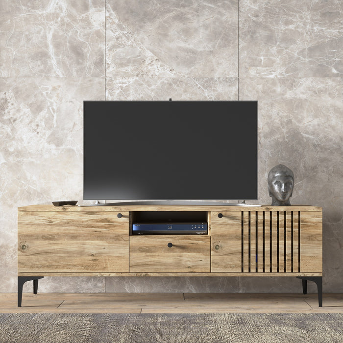 Comoda TV Asi Home Elit, 150 cm x 52 cm x 35 cm, Pin