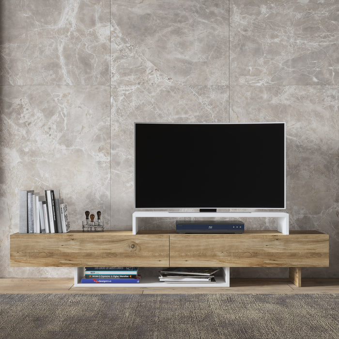 Comoda TV Asi Home Zenn, 180 cm x 42 cm x 35 cm, Pin