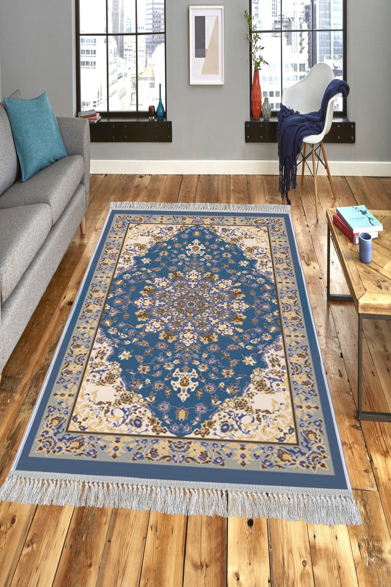 Covor Hol Asi Home Oriental, 80 x 150cm, Catifea, Multicolor