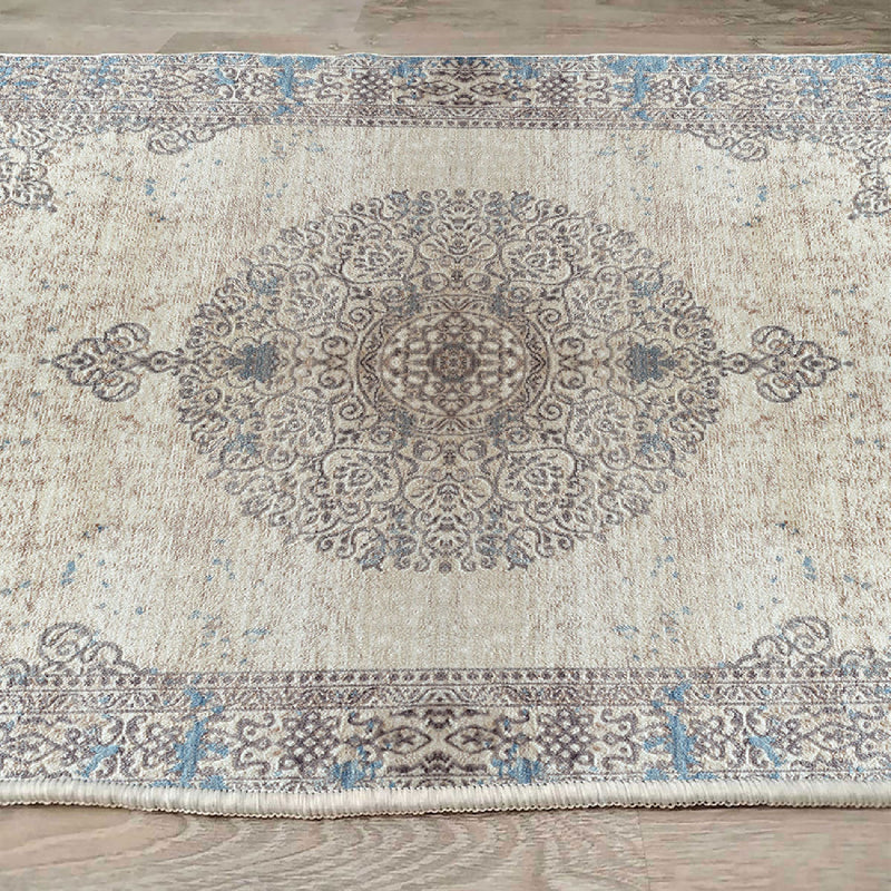 Covor Asi Home Grey Oriental, 80 x 120cm, Catifea, Multicolor