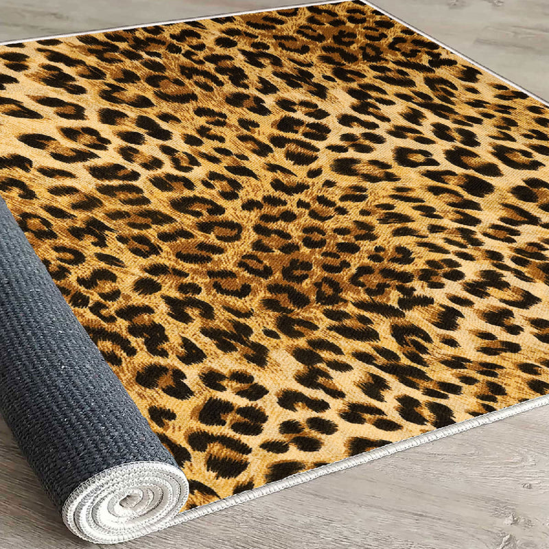Covor Asi Home Leopard, 180 x 280cm, Catifea, Multicolor