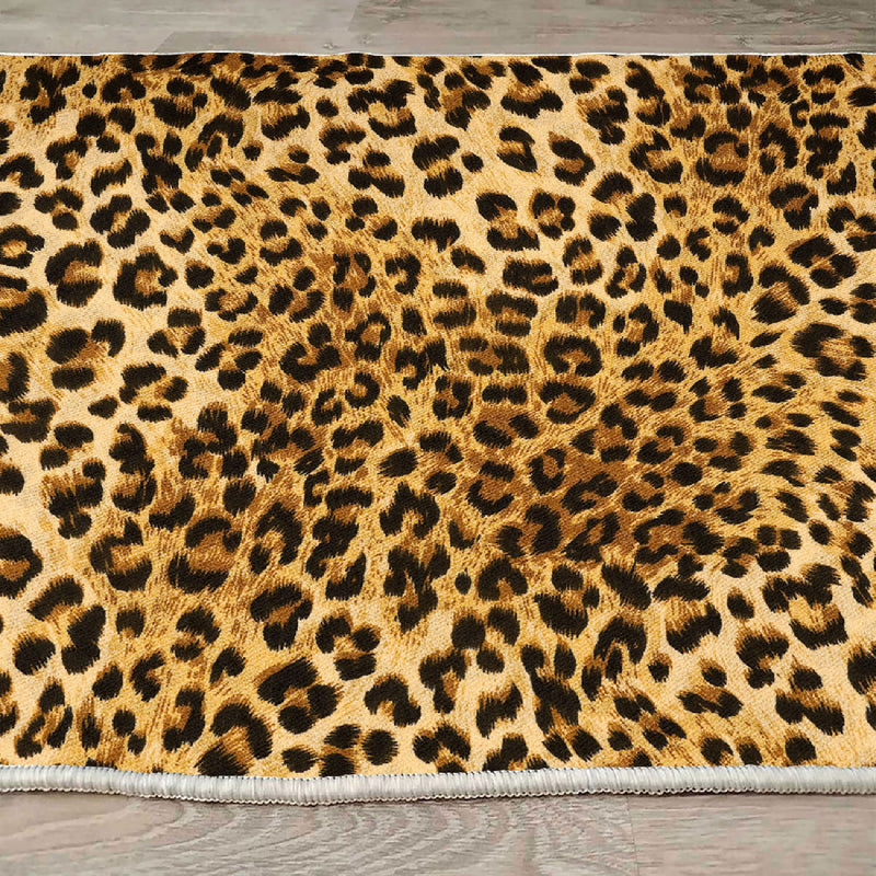 Covor Asi Home Leopard, 180 x 280cm, Catifea, Multicolor