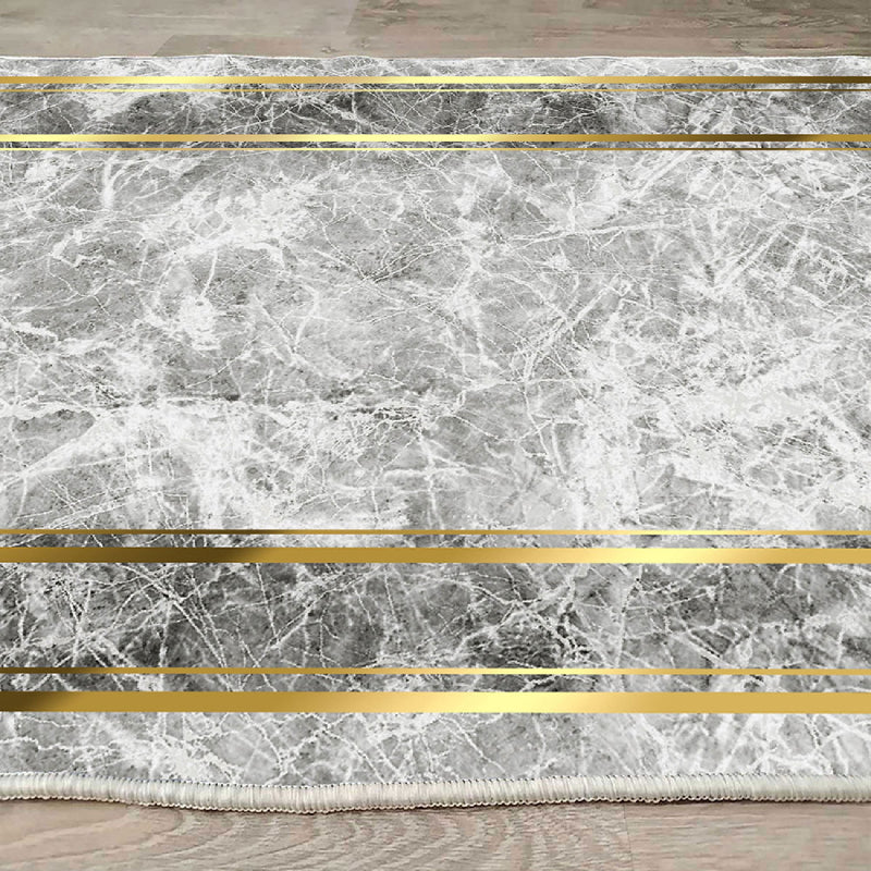 Covor Asi Home Golden Frame, 180 x 280cm, Catifea, Multicolor