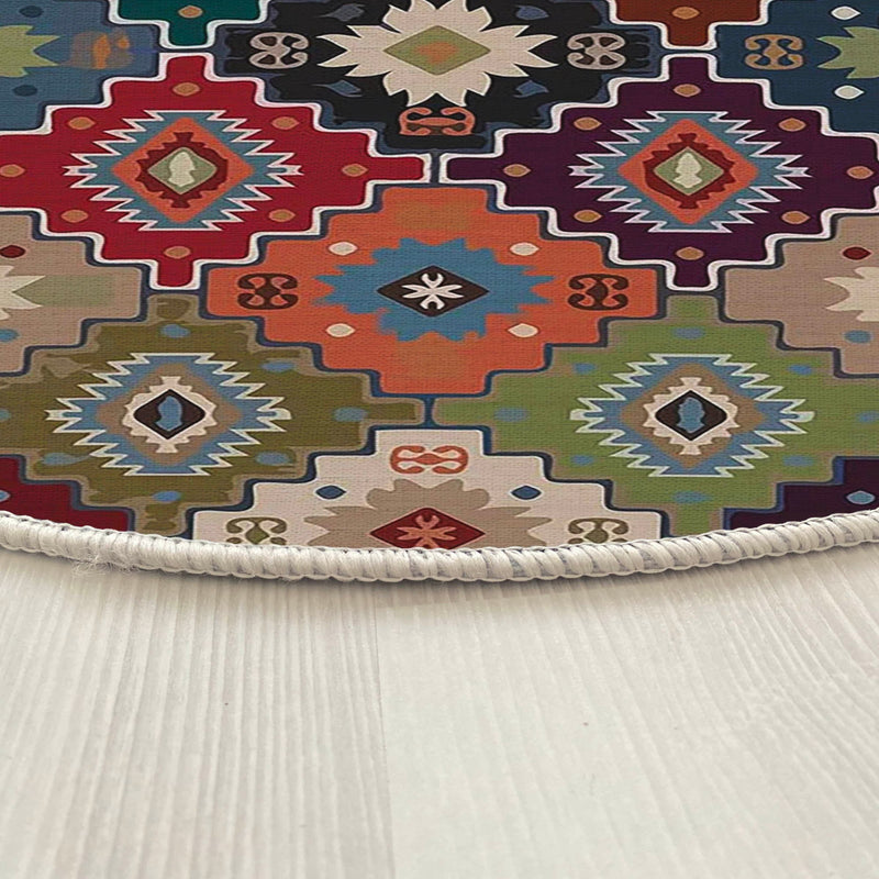 Covor Asi Home Rug 472, 100 x 100cm, Bumbac | Poliester, Multicolor