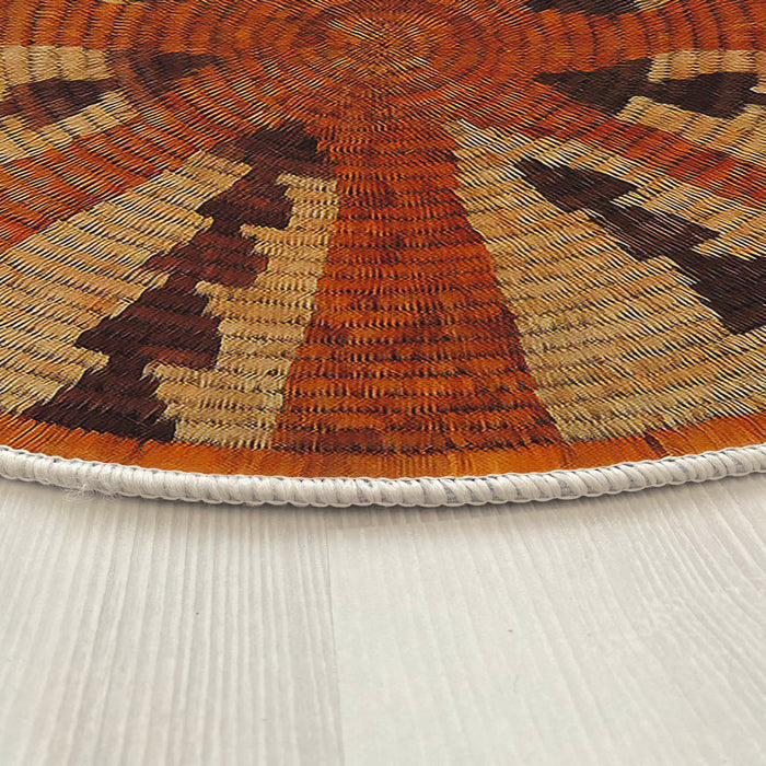 Covor Asi Home Rug 476, 160 x 160cm, Bumbac | Poliester, Portocaliu