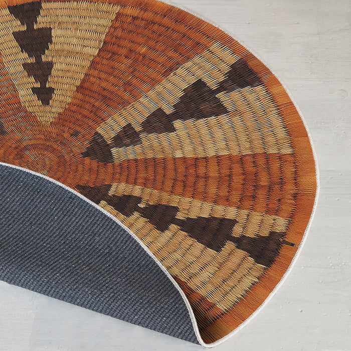 Covor Asi Home Rug 476, 160 x 160cm, Bumbac | Poliester, Portocaliu