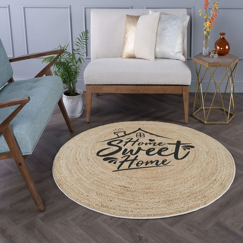 Covor Asi Home Rug 479, 150 x 150cm, Bumbac | Poliester, Crem