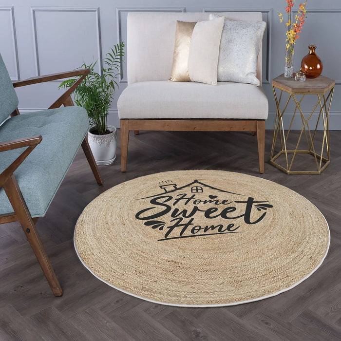 Covor Asi Home Rug 479, 150 x 150cm, Bumbac | Poliester, Crem