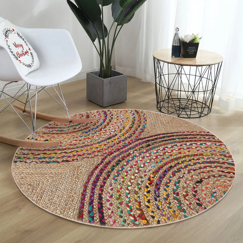 Covor Asi Home Rug 480, 80 x 80cm, Bumbac | Poliester, Multicolor