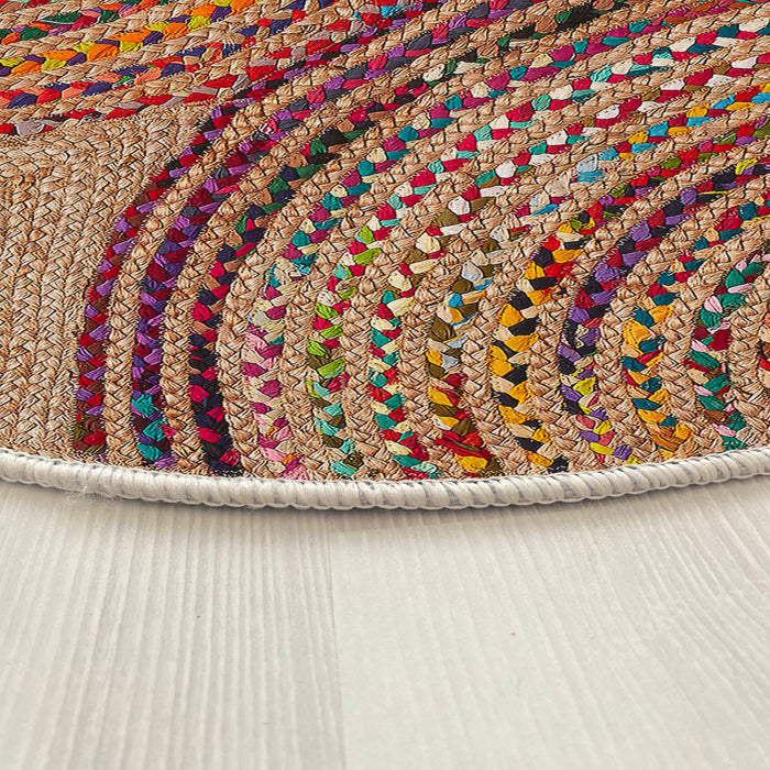 Covor Asi Home Rug 480, 180 x 180cm, Bumbac | Poliester, Multicolor