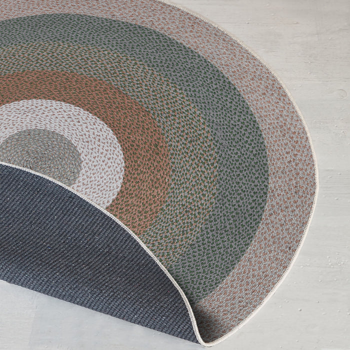 Covor Asi Home Rug 493, 100 x 100cm, Bumbac | Poliester, Crem