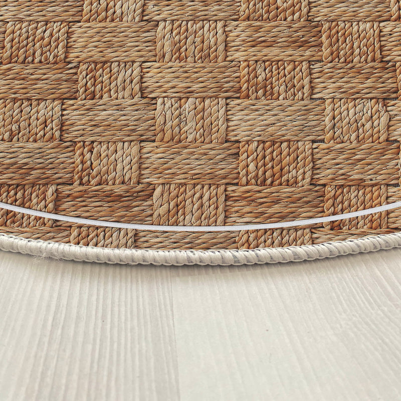 Covor Asi Home Rug 501, 120 x 120cm, Bumbac | Poliester, Crem