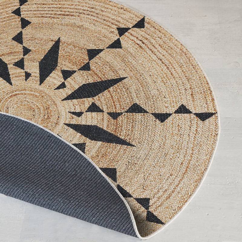 Covor Asi Home Rug 508, 100 x 100cm, Bumbac | Poliester, Crem