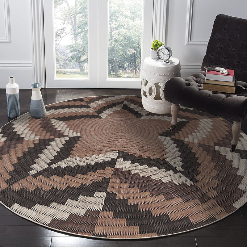 Covor Asi Home Rug 518, 150 x 150cm, Bumbac | Poliester, Multicolor