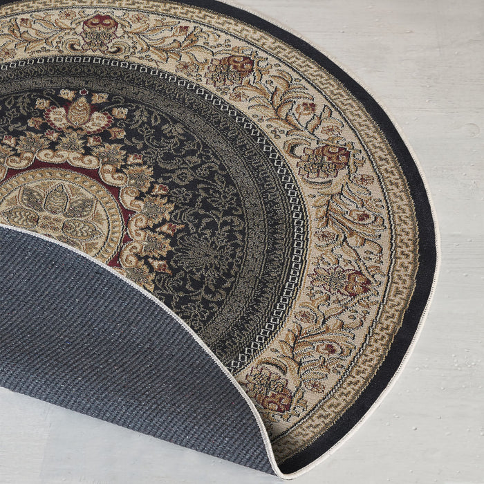 Covor Asi Home Rug 523, 110 x 110cm, Bumbac | Poliester, Verde