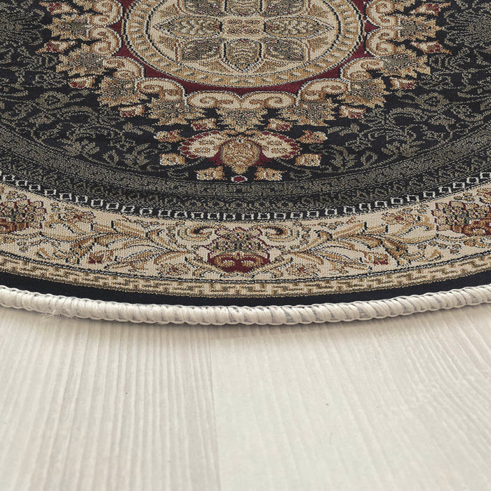 Covor Asi Home Rug 523, 150 x 150cm, Bumbac | Poliester, Verde