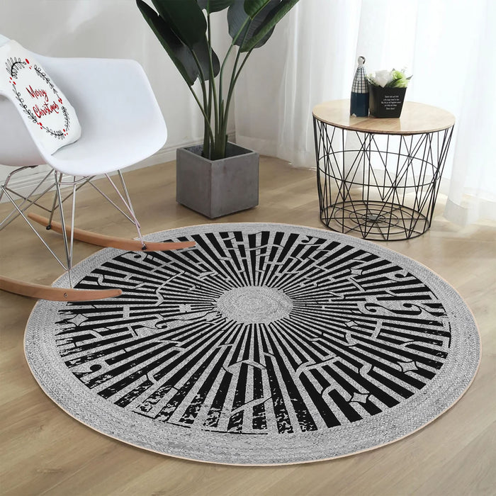 Covor Asi Home Rug 533, 160 x 160cm, Bumbac | Poliester, Gri