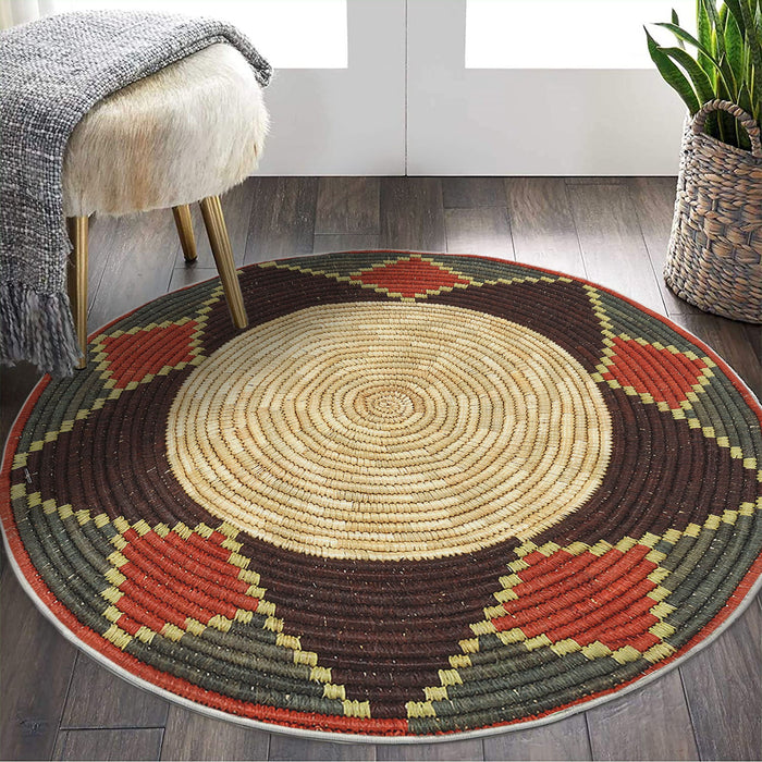 Covor Asi Home Rug 536, 160 x 160cm, Bumbac | Poliester, Crem