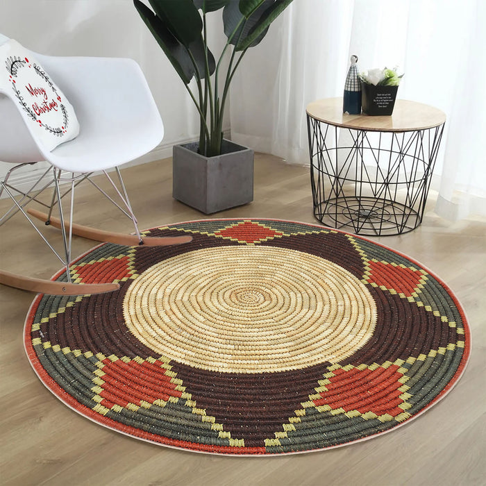 Covor Asi Home Rug 536, 160 x 160cm, Bumbac | Poliester, Crem