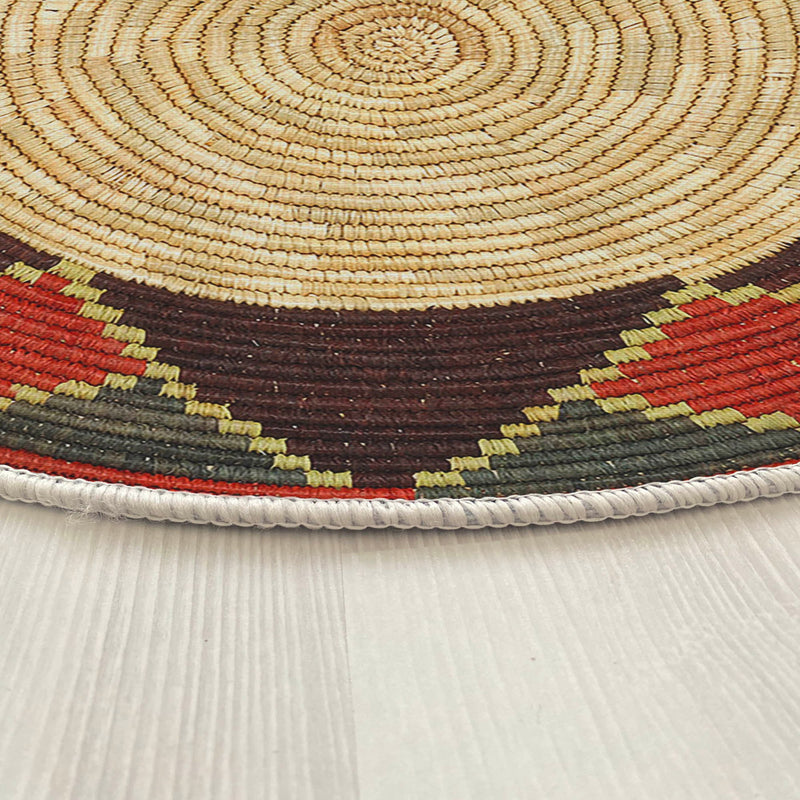 Covor Asi Home Rug 536, 180 x 180cm, Bumbac | Poliester, Crem