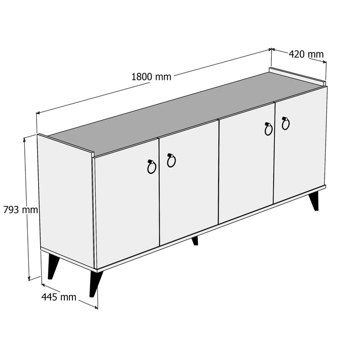 Consolă Asi Home AHKSL0101