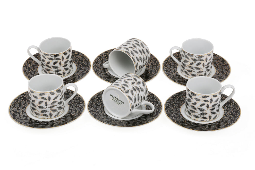 Set Cesti de Cafea 12 Piese, Alb
Negru, RU12KT430774912