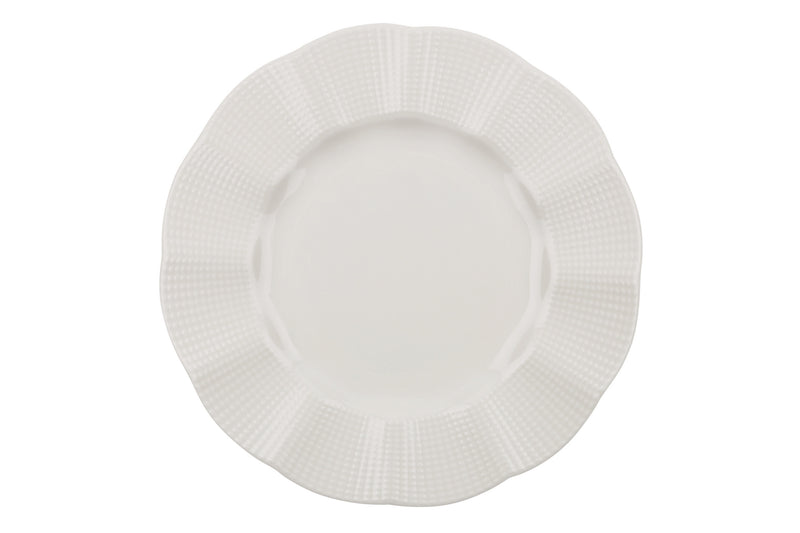 Set Vesela 24 Piese, Asi Home Ultimate Elegance, Portelan, Crem, Set de Masa 24 Piese-6 persoane