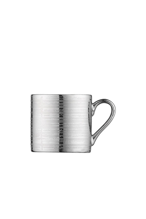 Set Cesti de Cafea, 4 Piese, Asi Home Metallic Glitters, Argintiu |
Alb, Portelan